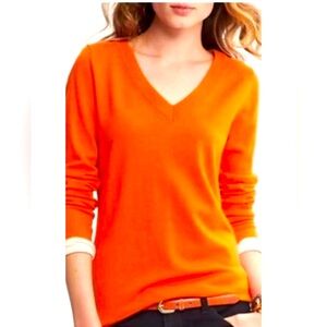Lord & Taylor 💯 Cashmere 2-Ply|2-Brins  Vneck Sweater Size XS|TP